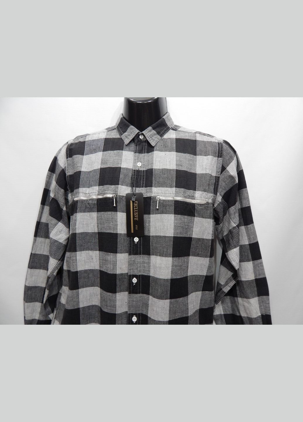 Чоловіча сорочка з довгим рукавом р.46 034DR (тільки в зазначеному розмірі, тільки 1 шт.) Visage (315725283)