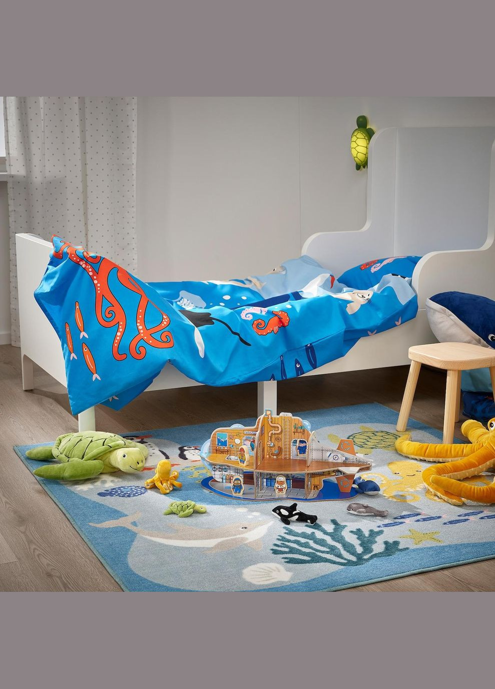 М'яка іграшка ІКЕА BLAVINGAD 44 см (50522101) IKEA (278406281)