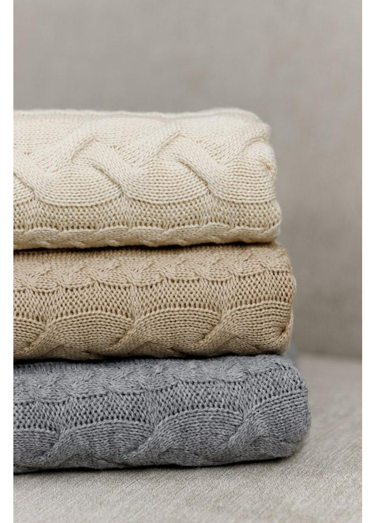 Плед Hit Kosa сірий ТМ Прованс (367726854)