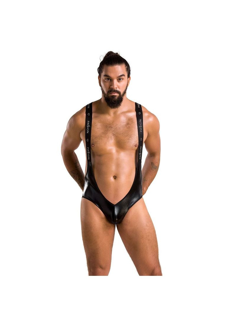 Чоловіче відкрите боді 027 Bruno Black CherryLove Passion (296623496)