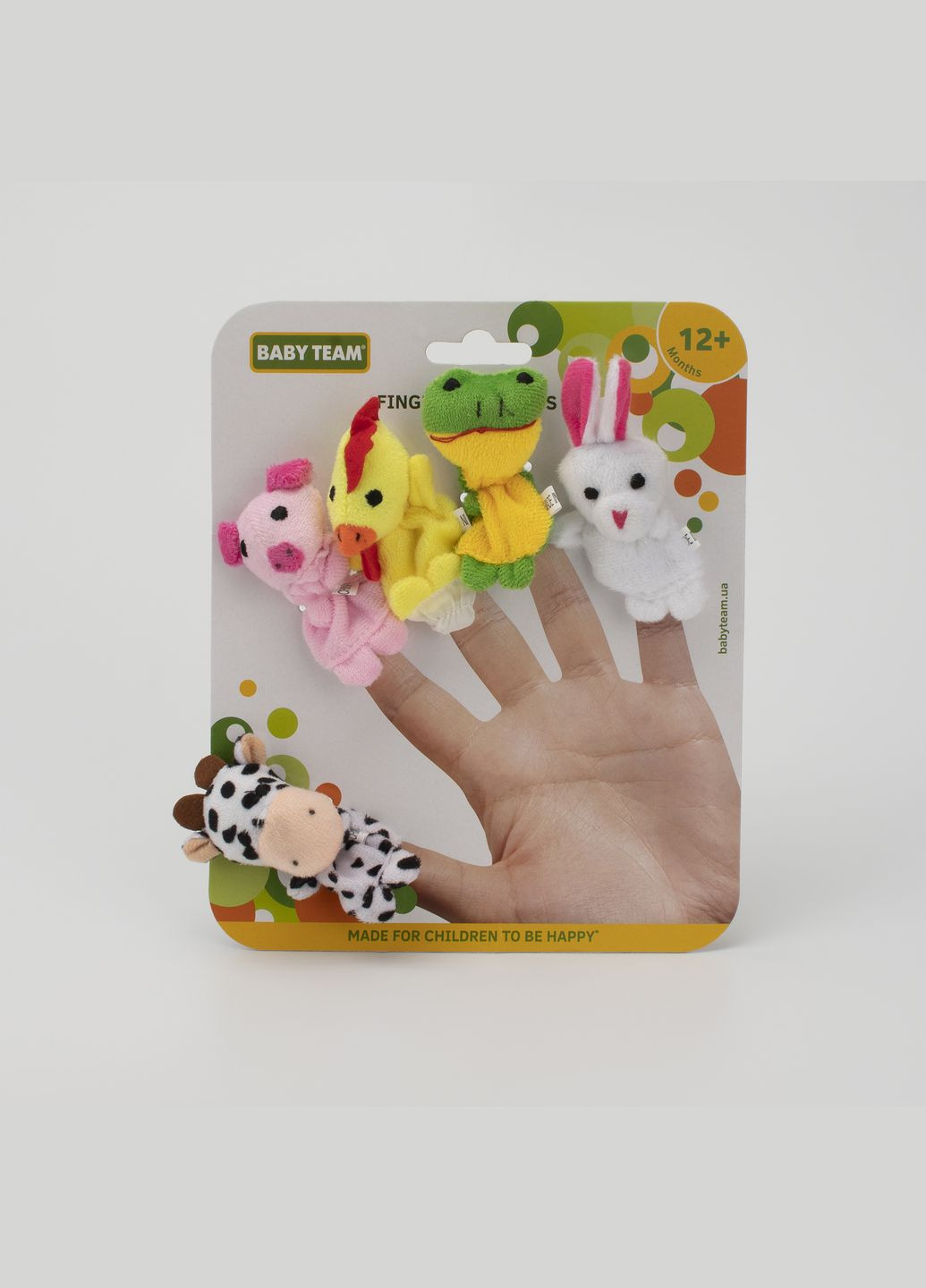 Набор игрушек на пальце "Веселые пушистики" 8710 No Brand (292706716)