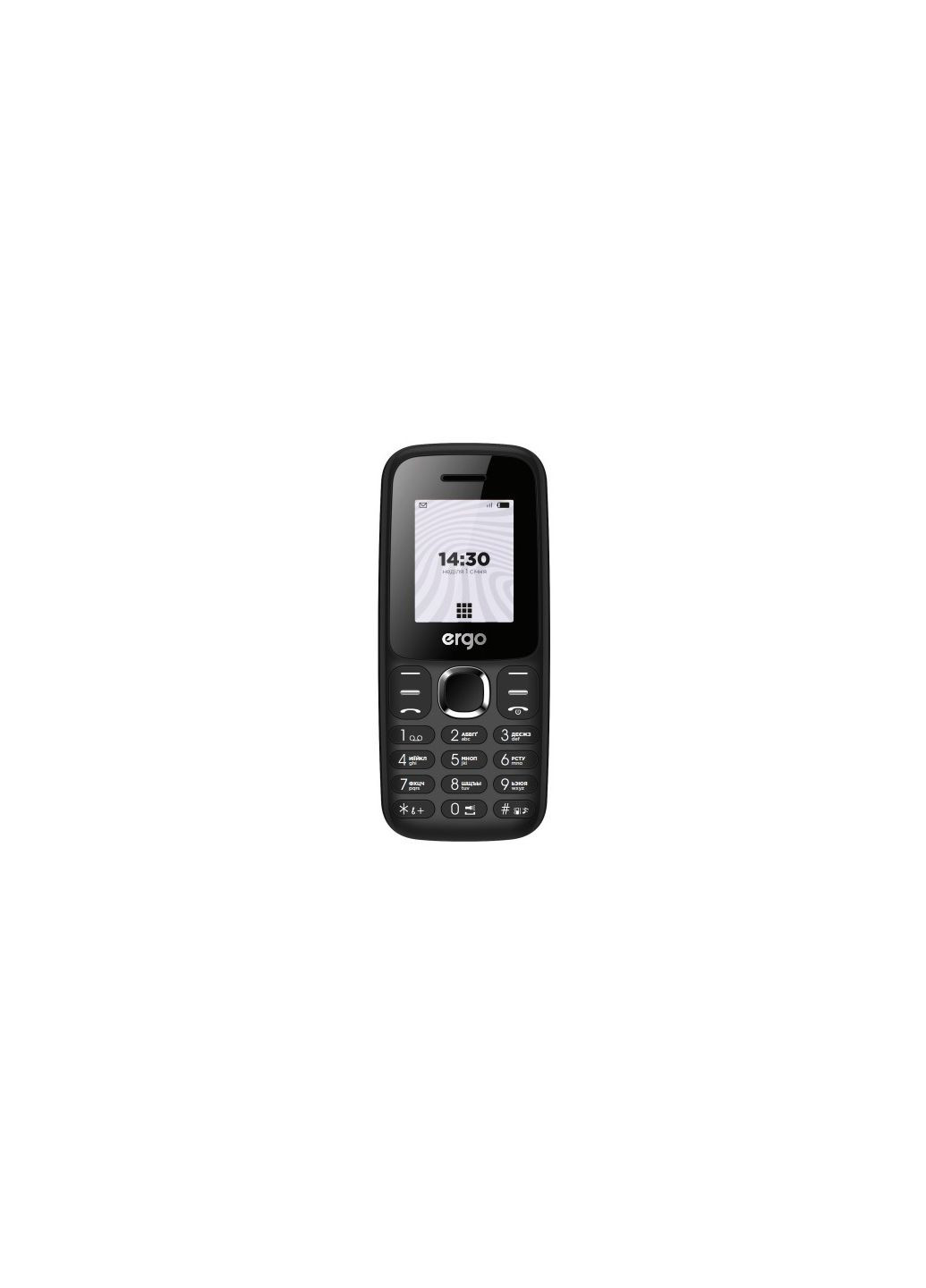 Мобільний телефон B184 Dual Sim Black Ergo (278367099)