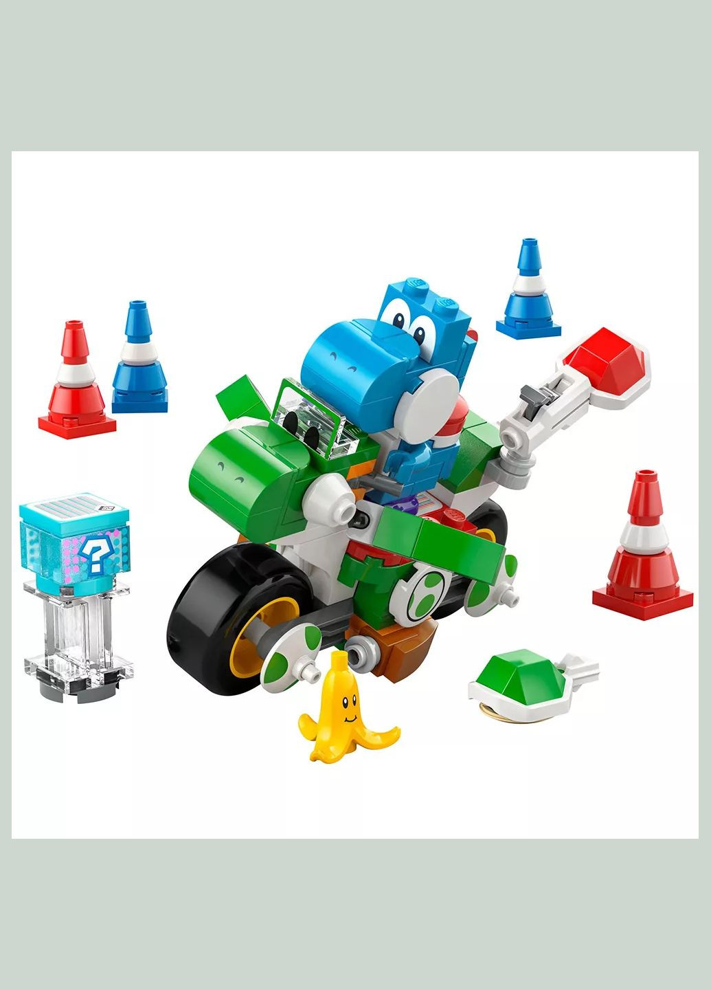 Конструктор Super Mario Мотоцикл Йоши (72031) Lego (333252354)