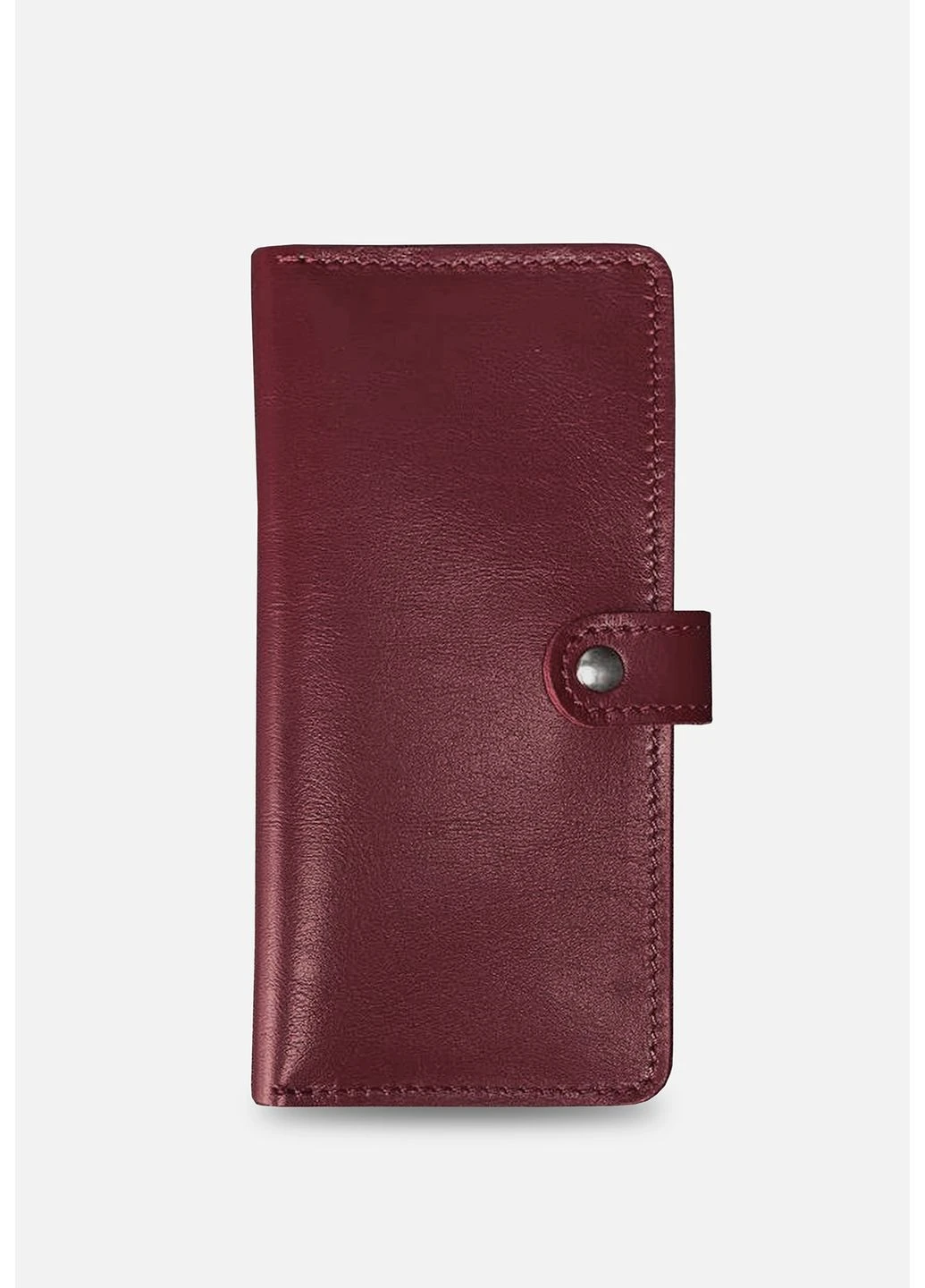 Стильное портмоне из натуральной кожи и монетницей, бордовое(BB_30004917) No Brand (384673845)