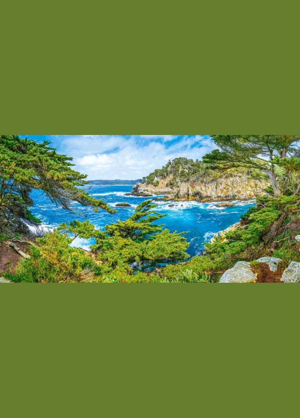 Пазл Каліфорнійське узбережжя 4000 деталей Castorland (317187305)