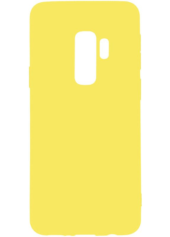 Чехол-накладка 1mm Matt TPU Case Samsung Galaxy S9+ Yellow Toto (301783388)