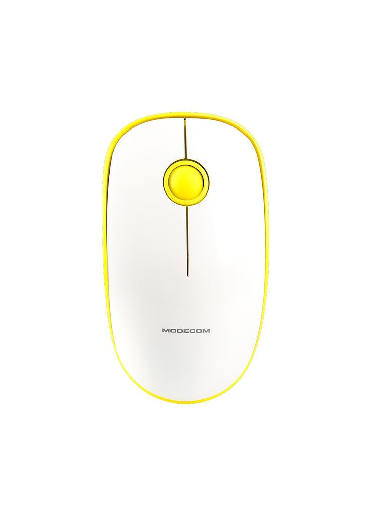 Мышка (m253238) Modecom MC-WM112 Wireless Yellow-White (369025449)