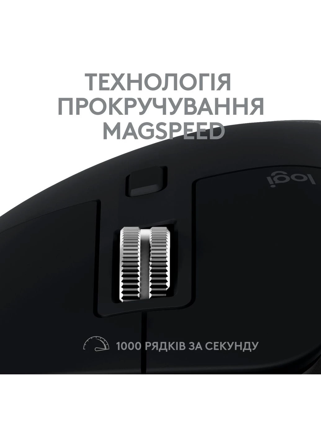 Мишка MX Master 3S For Mac Performance Wireless Space Grey (910-006571) Logitech (390933288)