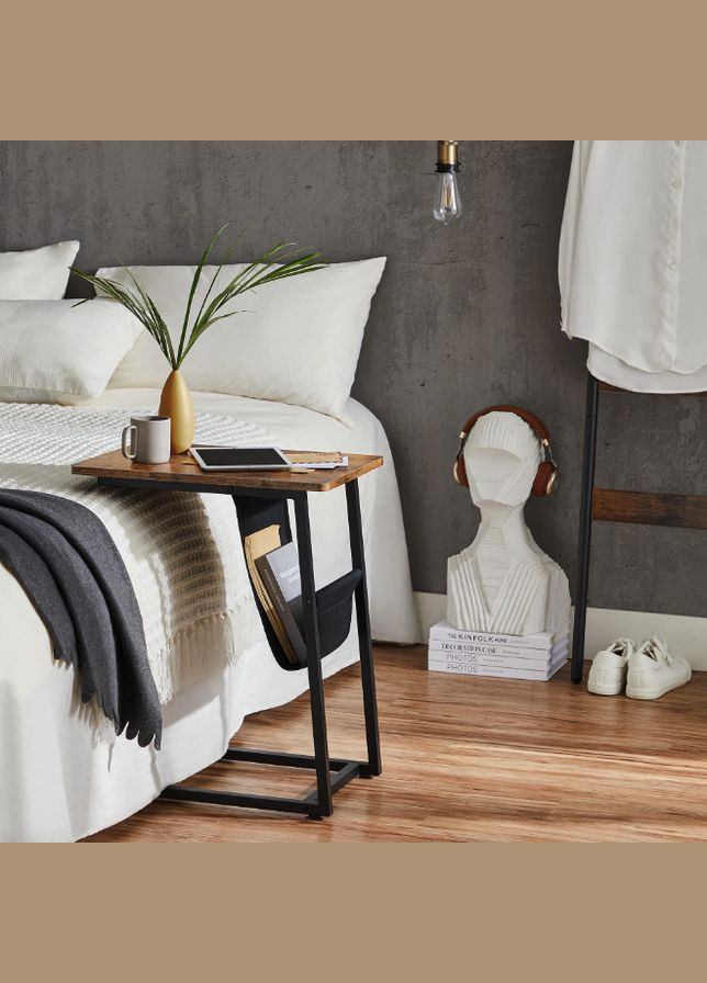 Журнальний столик Nastriy приставний з кишенею в стилі Loft Leobert (304402071)