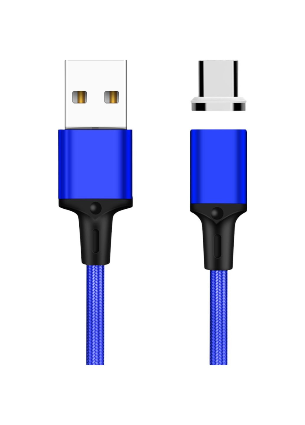 Кабель USB-A-USB-C Магнитный 1м 22.5W 5A CUC1M-02BL Remzona (334293832)