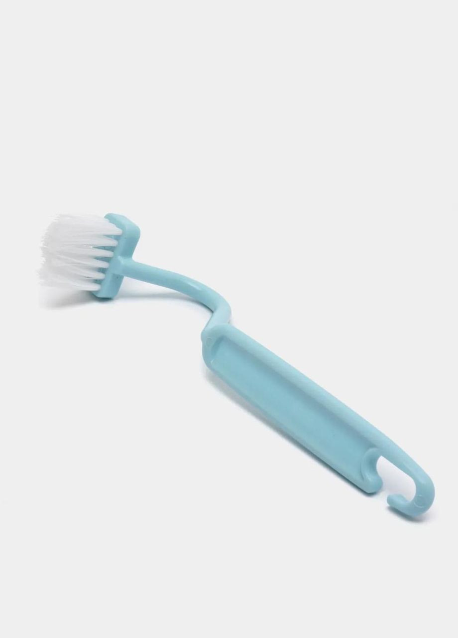 Щітка з вигнутою ручкою для прибирання важкодоступних місць і обідка унітазу China (342059852)