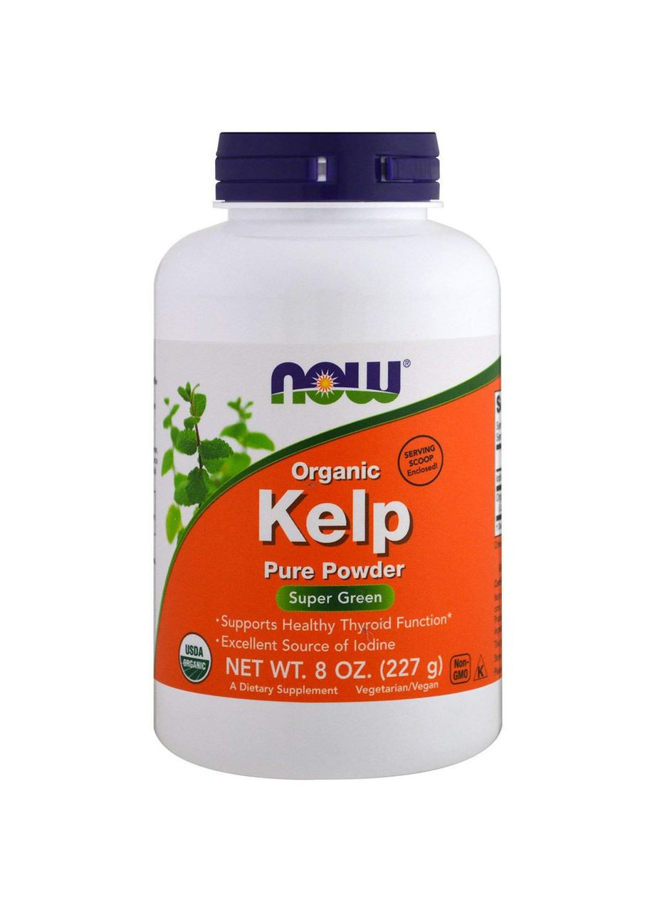 Бурые водоросли Kelp 227 грамм Now Foods (357340511)