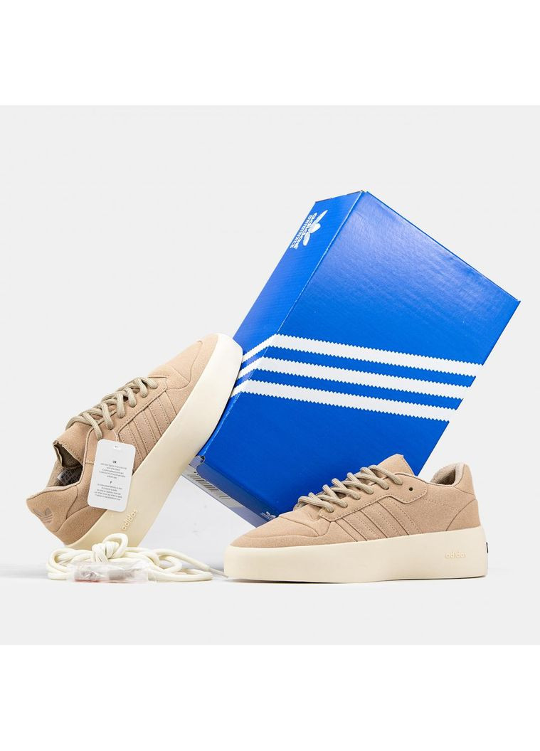 КРОСІВКИ ЖІНОЧІ ADIDAS FORUM 86 X FEAR OF GOD BIEGE АДІДАС ФОРУМ 86 No Brand коричневі демісезони (368885323)