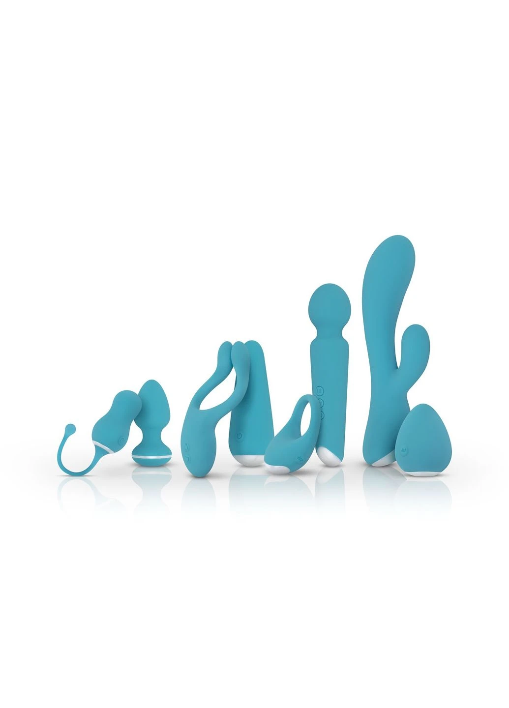 Массажер в виде микрофона для эрогенных зон Maria I Wand Vibrator голубой Cala Azul (382542547)