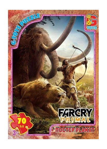 Пазлы "Far Cry: Primal", 70 элементов Gtoys (361415419)