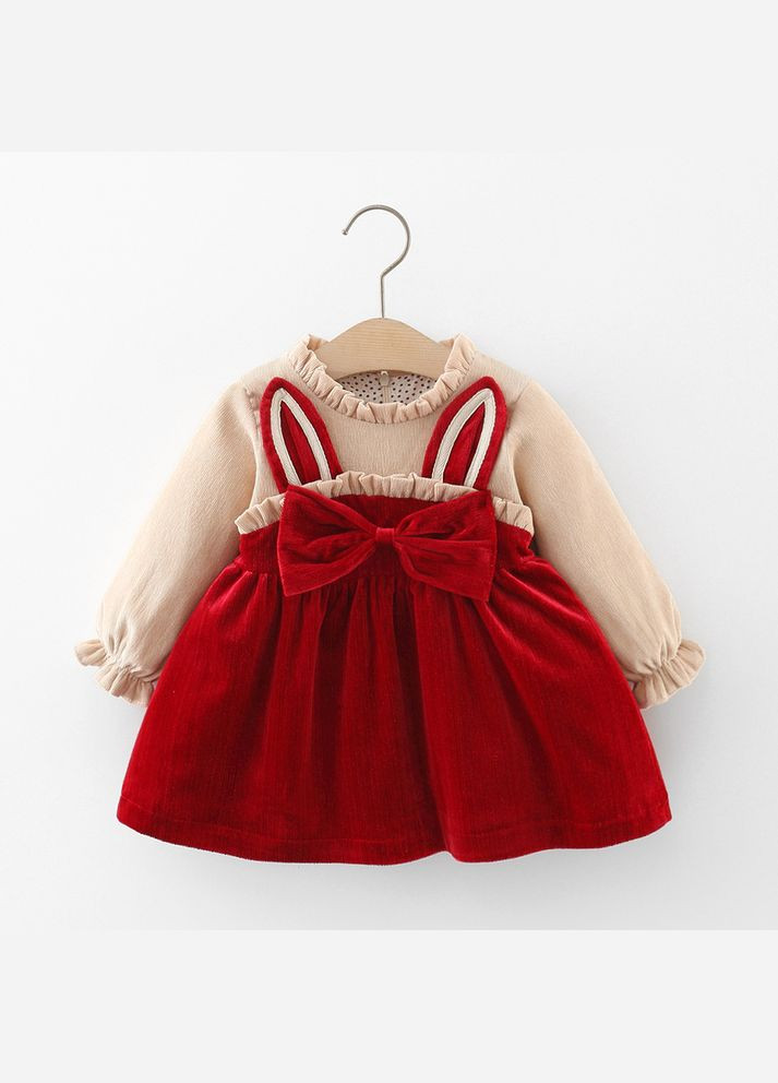 Рожева сукня новорічна дитяча ( ) (13726) Qoopixie (290704461)