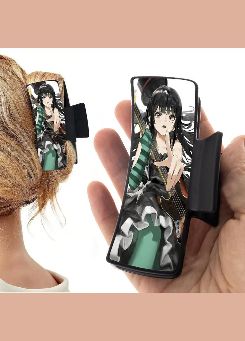 Заколка крабик для волос Аниме Кей-Он #0005 черный No Brand (315631271)