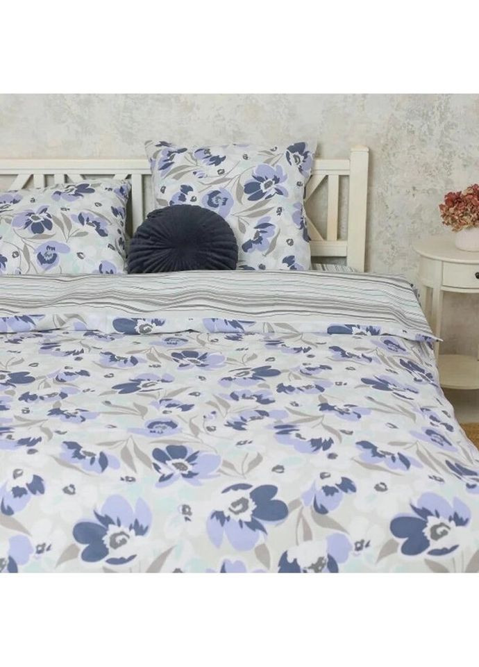 Постільна білизна полуторна Ранфорс 22196-1-5 210х143 см Viluta (327792082)