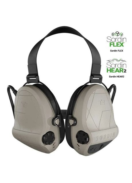 Професійні Активні Тактичні Навушники Supreme T2 Коричневі Чашки Поролонові Вставки 303005-20P Sordin (335052529)