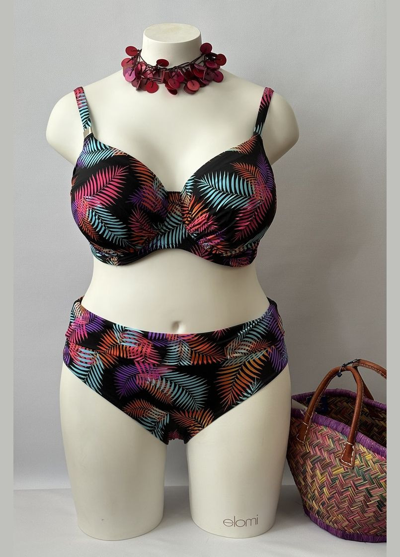 Комбинированный летний купальник раздельный 6413-6416 раздельный Fantasie Talamanca