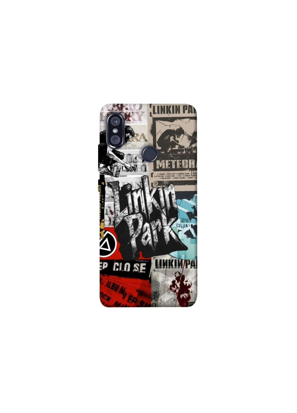 Чохол на Xiaomi Redmi Note 5 Pro / Note 5 (AI Dual Camera) Linkin Park logo ver.2 Frontalka (361085278)