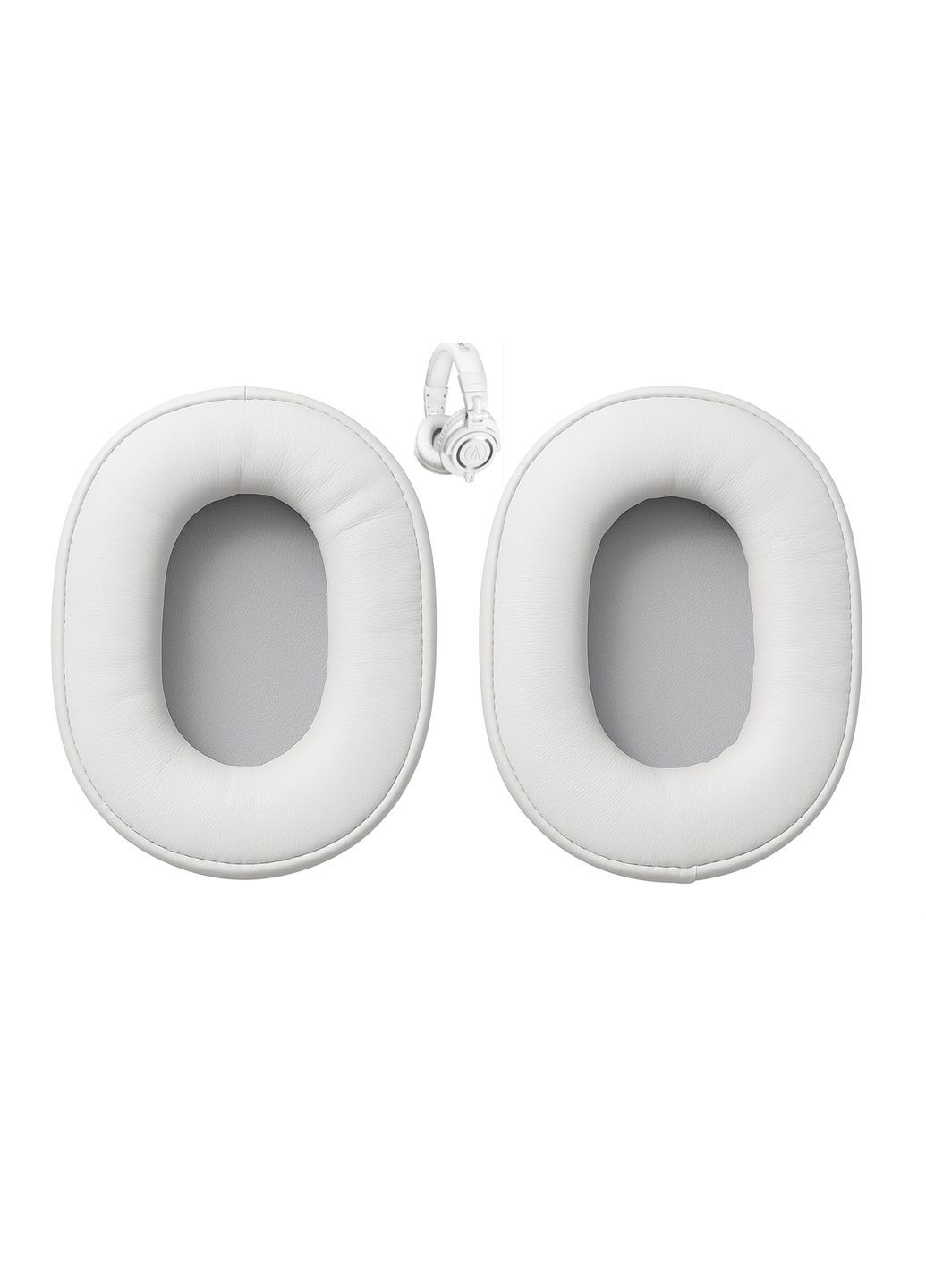 Амбушури для ATH M20x, M30, M30x, M40x, M50, M50x, SX1 білі white Audio-Technica (361147831)