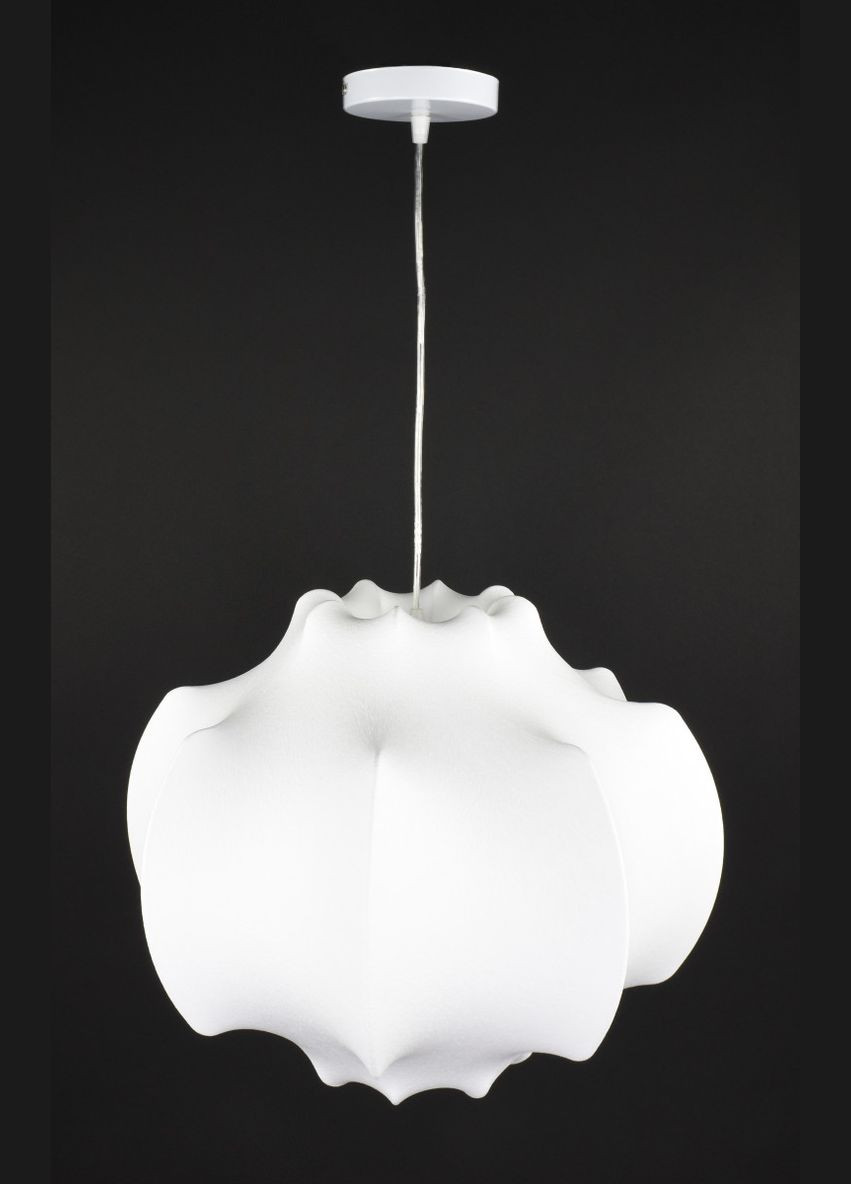 Люстра підвісна на 1 лампочку 28049 Білий 45-220х50х50 см. Sunnysky (364496339)