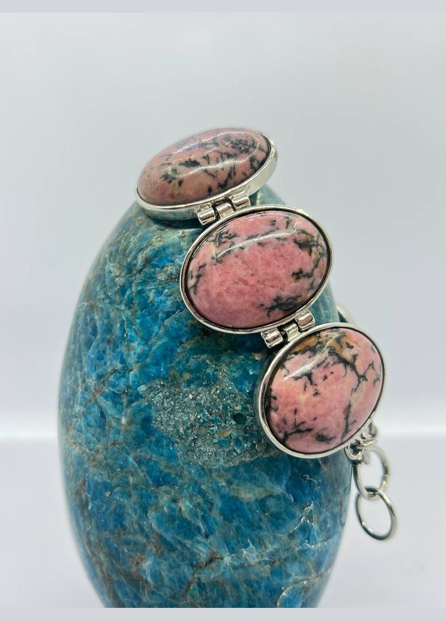 Браслет родоніт 21 см No Brand (301203916)