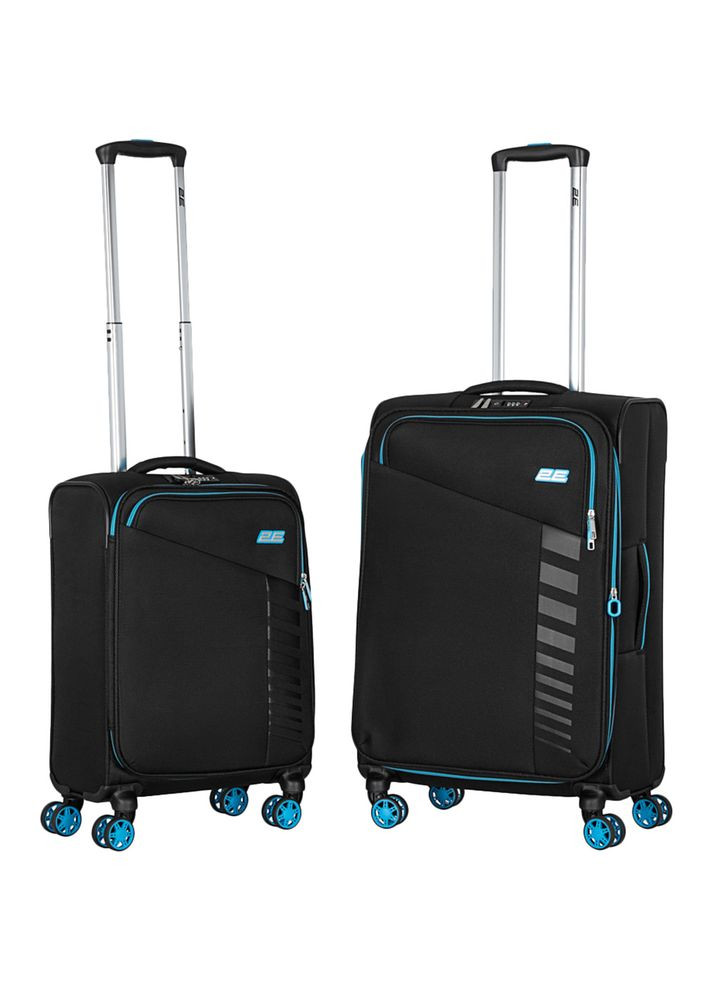 Набор чемоданов Trek M+S + 2 рюкзака Cabin -BPET-CABIN-BK Black (-SPE-TREK-SET4-BK) 2E (372126432)