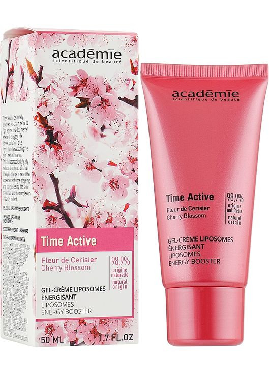 Гель-крем для обличчя Time Active Cherry Blossom Liposomes Energy Booster 50ml (955077-43468) Academie (368615473)