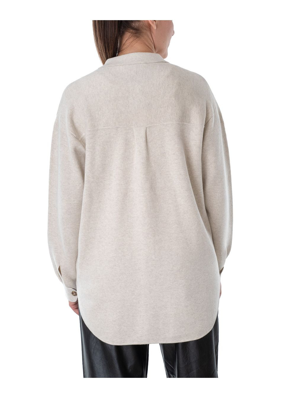 Кремовая рубашка Oui