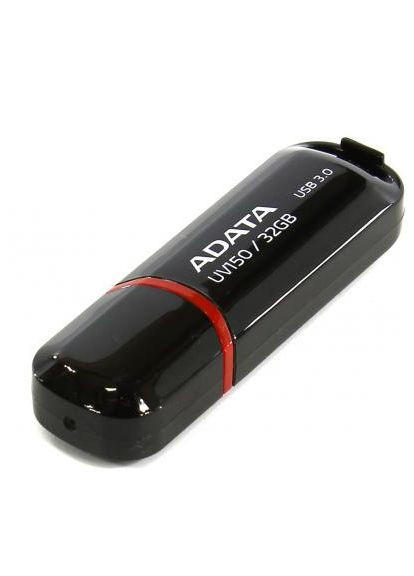 USB флеш накопичувач 128GB UV150 Black USB 3.0 (AUV150-128G-RBK) ADATA (305319487)