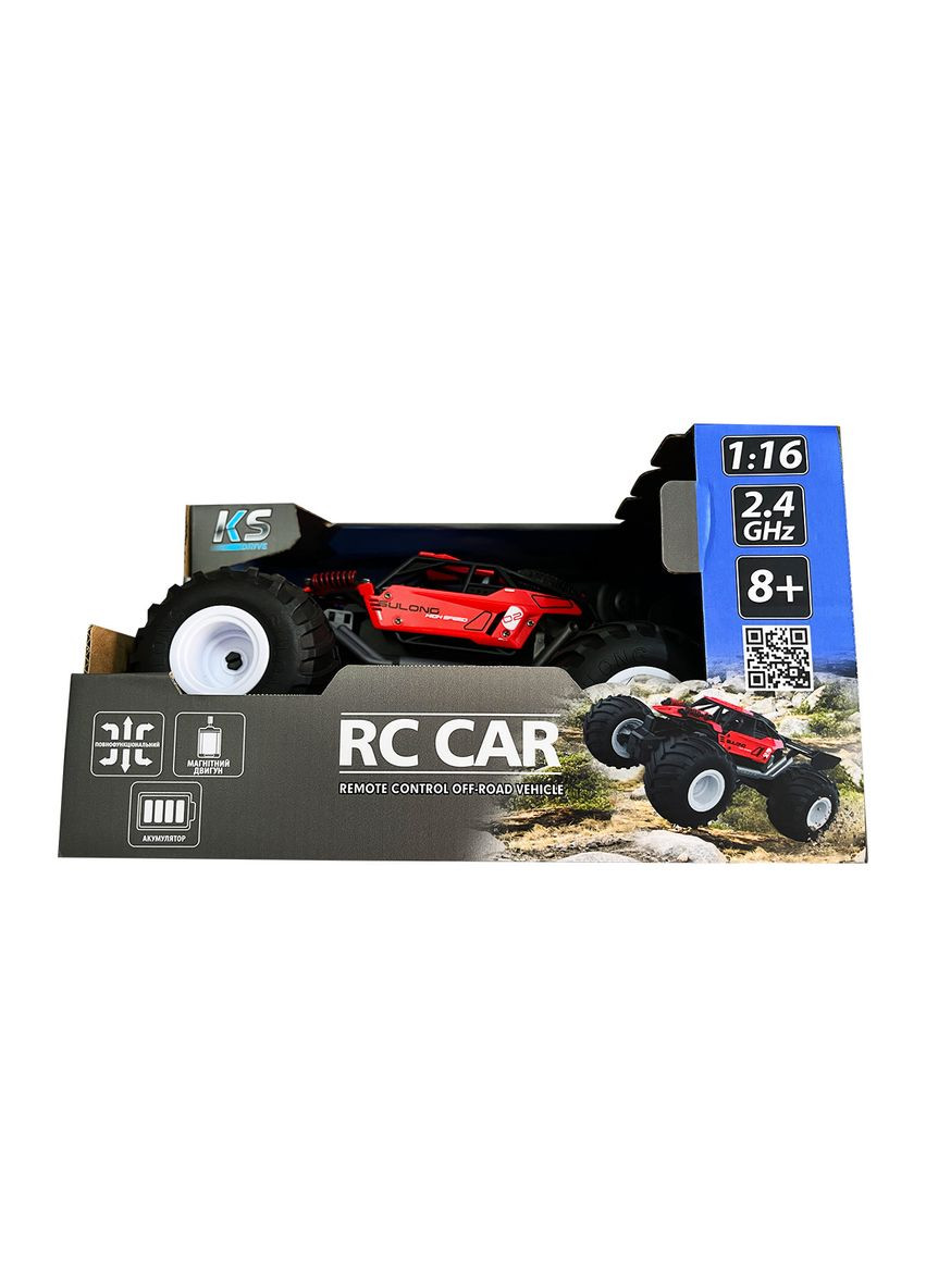 Автомобиль Off-road на р/у – Strong Power (красный, 1:16) KS Drive (370034588)