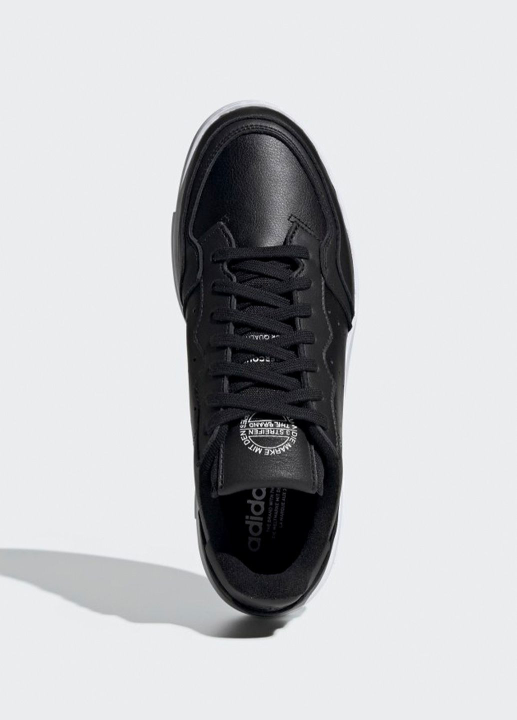 Черные кеды adidas Supercourt Originals EE7727