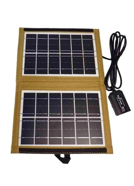 Складана сонячна панель 8416 з виходом USB 7 Вт (1824484084) Cclamp CL-670 (336380483)