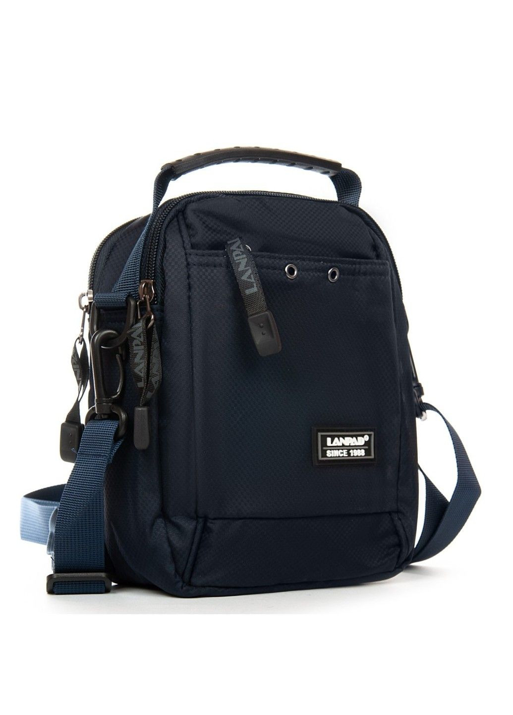 Мужская тканевая сумка через плечо 8382 blue Lanpad (293765199)
