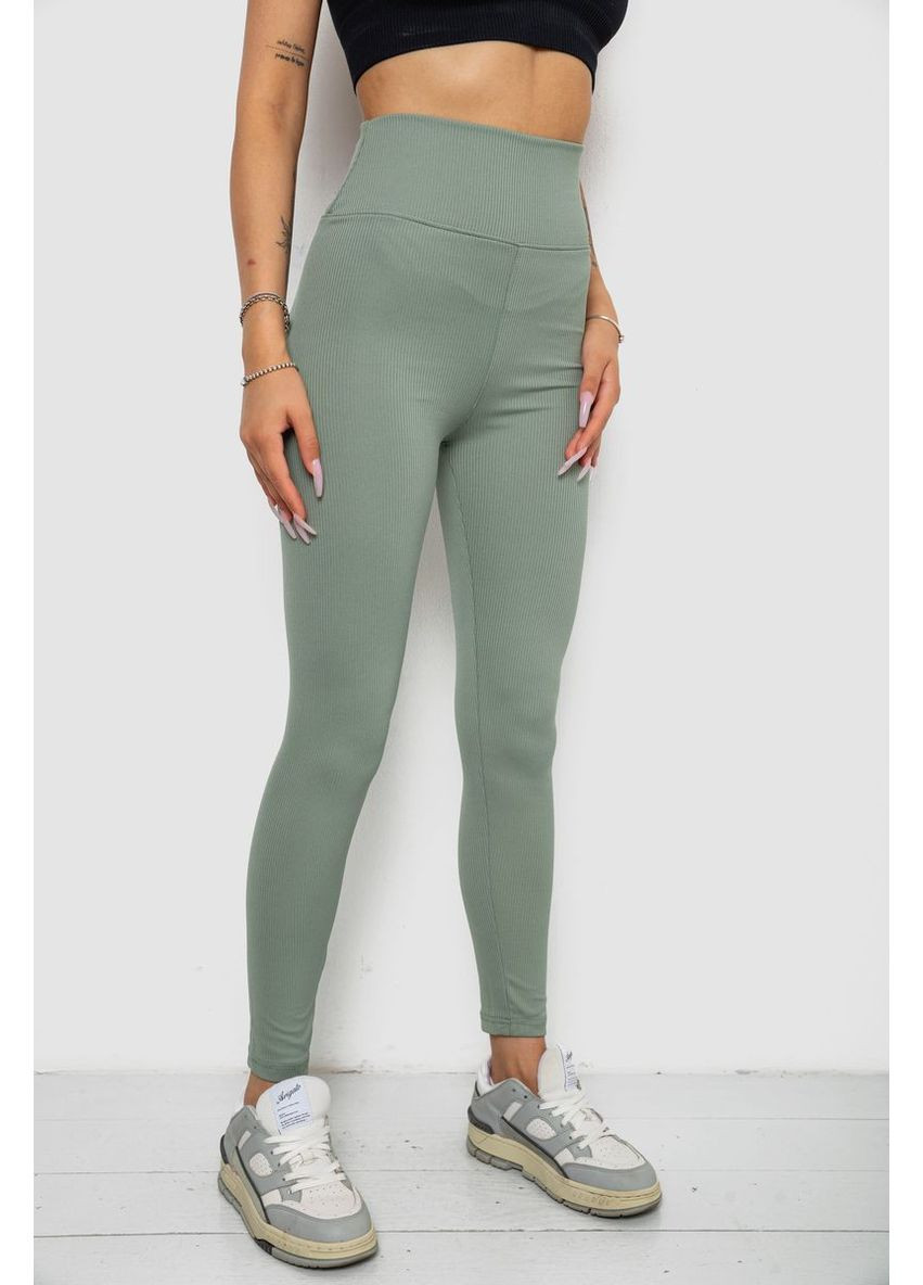 Лосины однотонные в рубчике, 238R606-1 Ager (365075556)