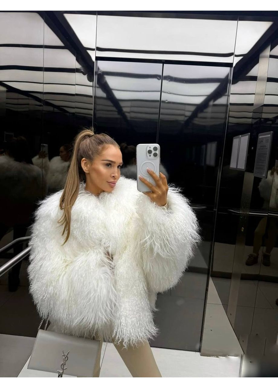 Женская шуба под ламу из эко меха KaraMix (371918093)