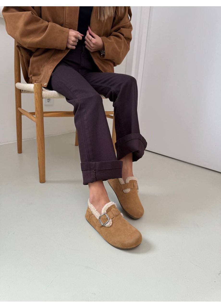 Замшевые зимние лоферы Helen (362648181)