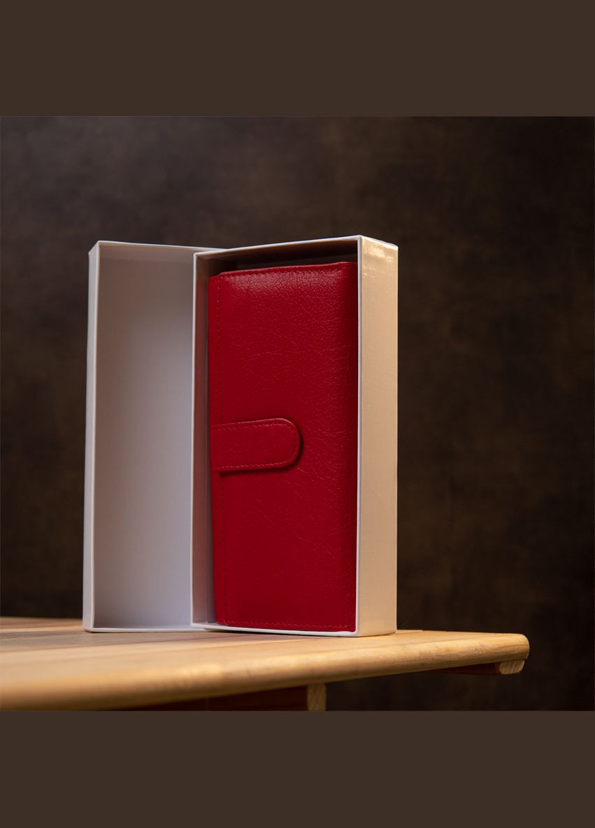 Жіночий гаманець 19391 Червоний st leather (306881339)