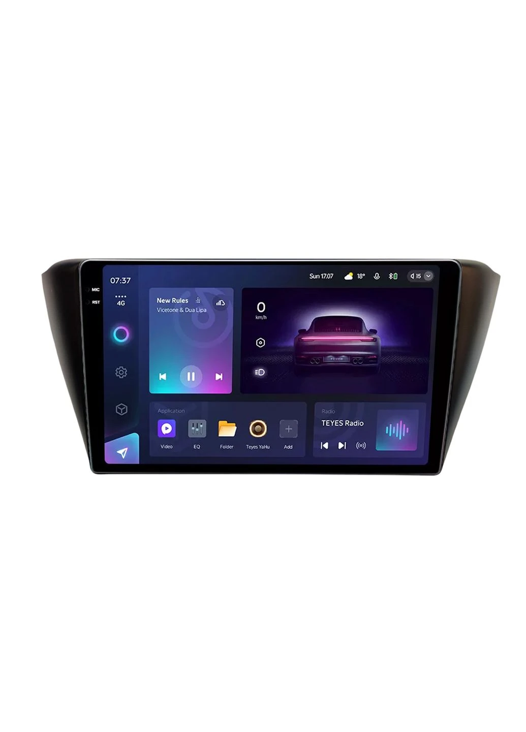 Штатна магнітола CC3 2K 4+64 Gb Skoda FABIA RAPID 2014-2018 9" Teyes (378900647)