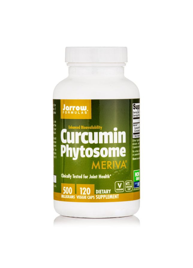 Естественная добавка Curcumin Phytosome, 120 вегакапсул. Jarrow Formulas (324421002)
