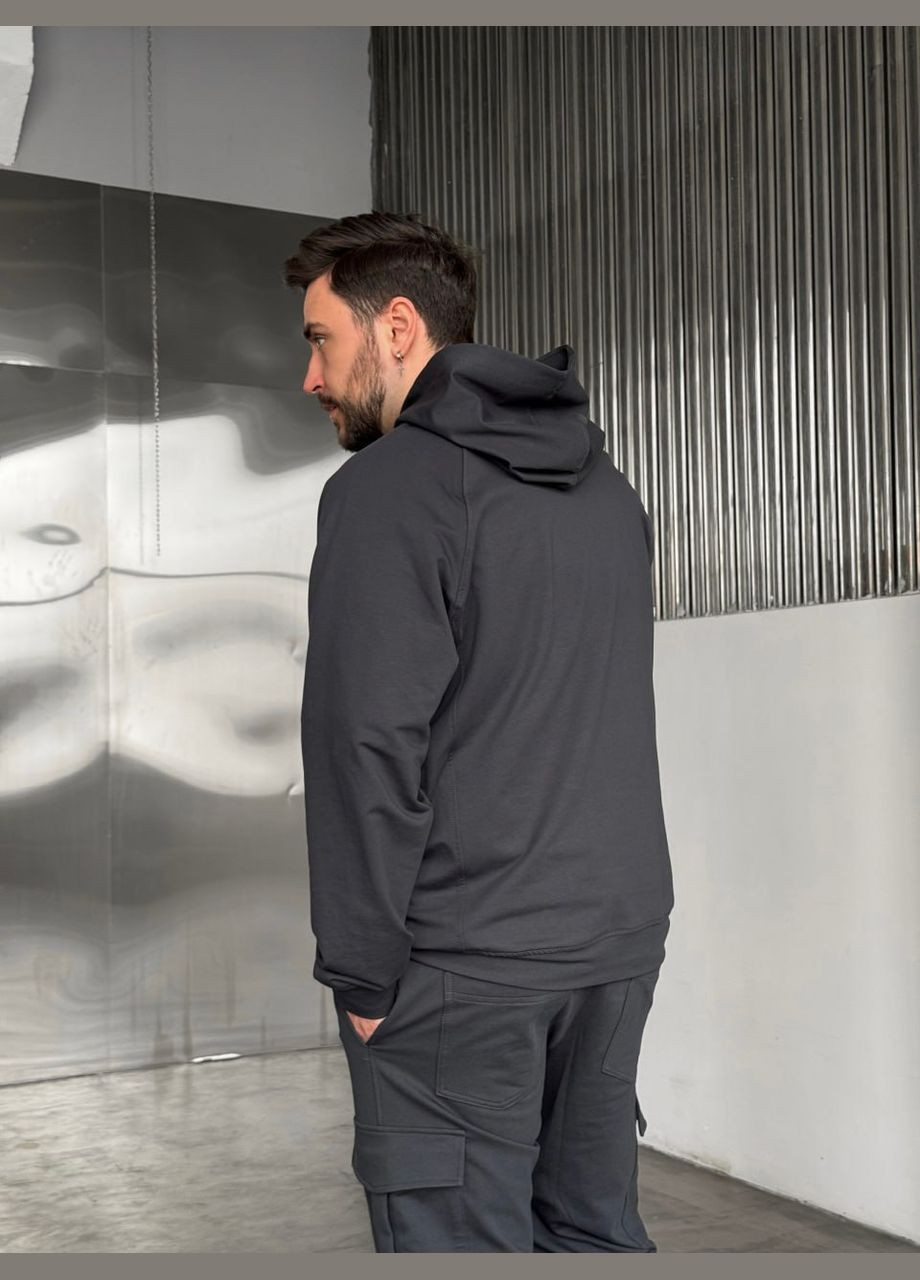 Комплект куртка сірий графіт Main + костюм Jack з худі сірий No Brand (327251534)