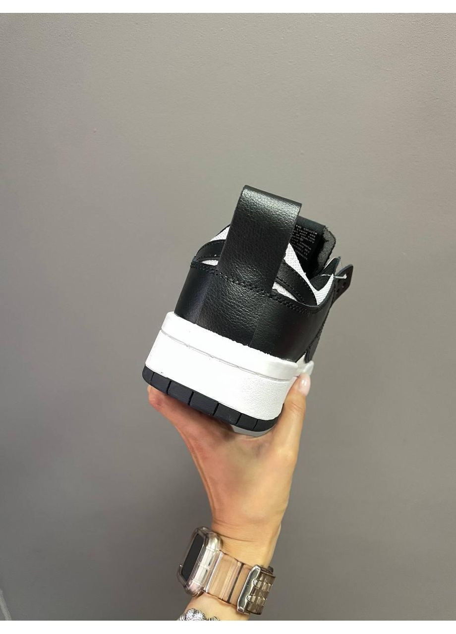 Черные демисезонные кроссовки мужские nike dunk disrupt black white найк сб данк No Brand