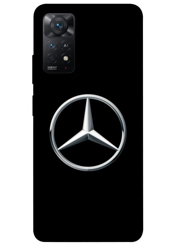 Чехол с принтом для Xiaomi Redmi Note 11 Pro 4G/5G / для Ксяоми, сяоми, ксиомы и редми ноте 11 о Mercedes logo No Brand (338604508)