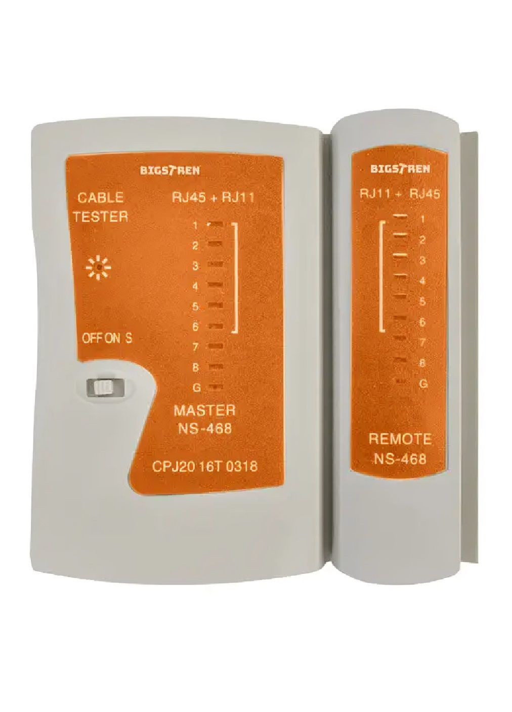 Комплект набор сетевых инструментов тестеров для тестирования зачистки обжима кабелей с чехлом 27x15,5x6,5 см (480779-Prob) Unbranded (342230061)