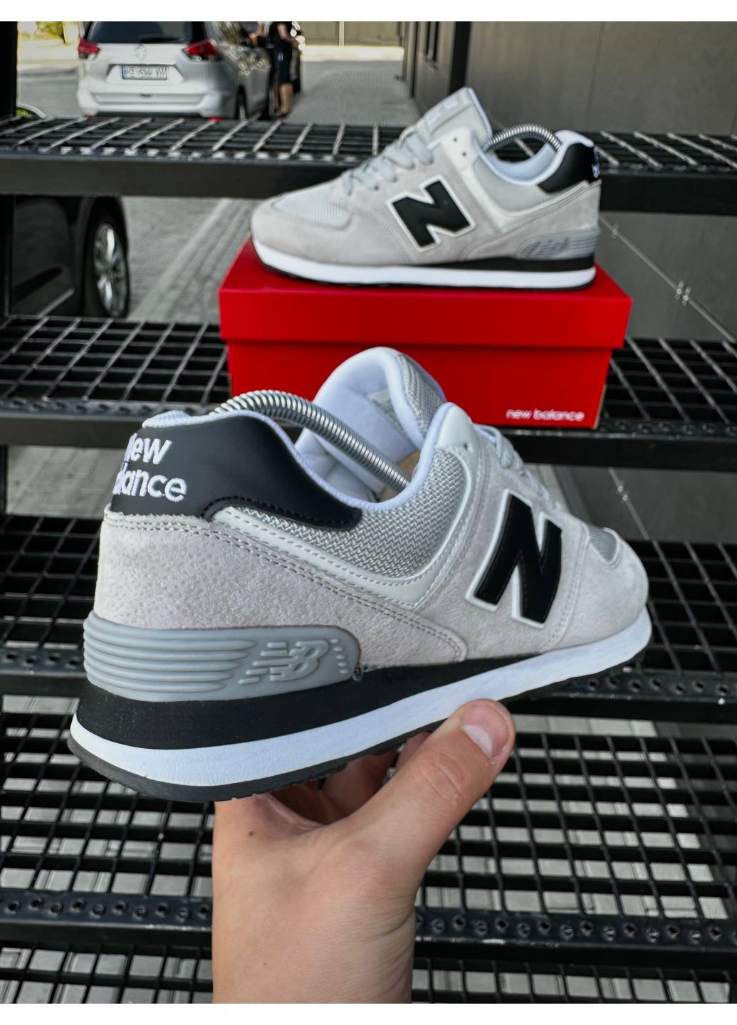 Сірі Осінні чоловічі кросівки No Brand