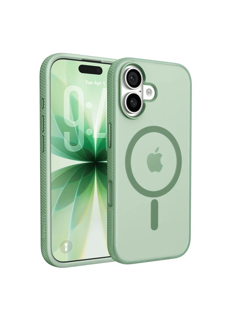 Чехол iPhone 17 Magnetic Protective Grip Sage (MSA034HQSE) Belkin (393533748)