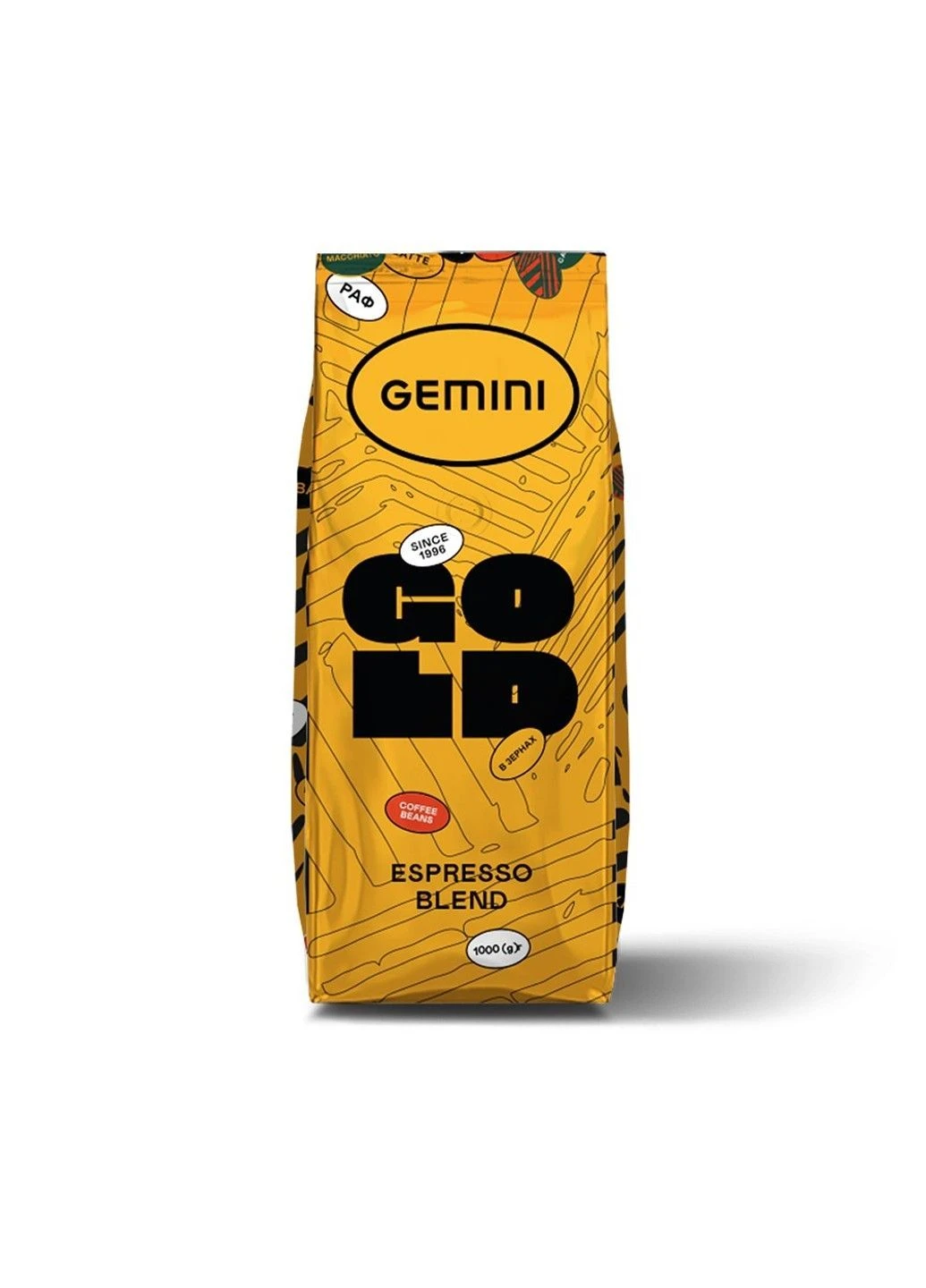 Кава в зернах Espresso Gold 1 кг Gemini (400911966)