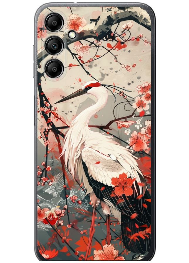Силиконовый чехол 'Аист в цвету сакуры' для Endorphone Samsung Galaxy A14 A145F (291420199)